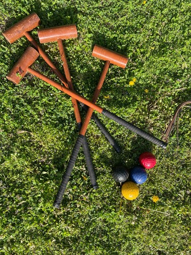 Jeux croquet bois - croquet,