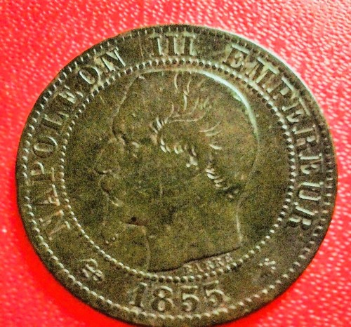 Centimes napoléon iii - napoléon, tête