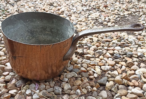 Grande casserole cuivre - casserole,