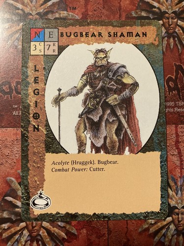 Blood wars ccg 1995 - blood, bugbear