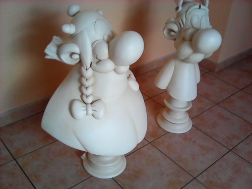 Astérix emett bustes - st, :