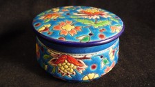 Belle boite / bonbonnière en émaux de Longwy