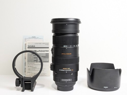Objectif sigma 500mm - dg, 50-500mm