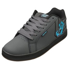 Etnies Fader X Santa Cruz - Baskets de Skate en Cuir, Gris Foncé pour Hommes