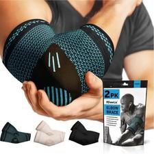 Coudière de Compression POWERLIX Bleu Soutien Musculaire Respirant Mixte Sport