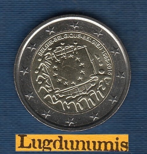 Euro commémo belgique - 2,