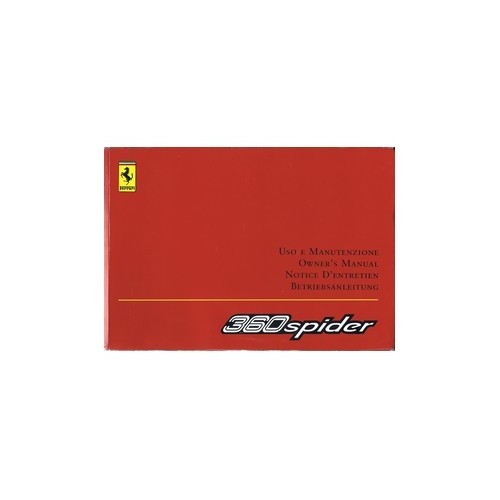 2000 ferrari 360 spider - 2000,