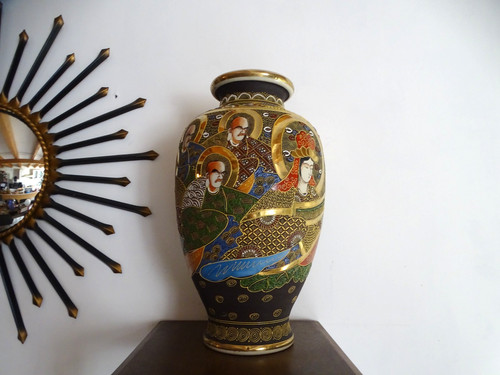 Vase satsuma faience - satsuma,