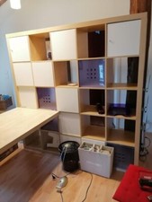 Etagère bibliothèque -5blocs porte 5blocs tiroirs 4blocs cube 2plateaux bureau