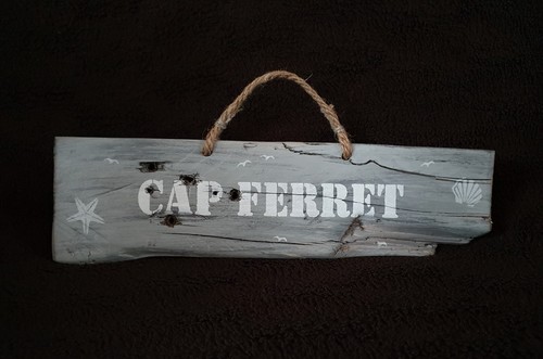 Panneau bois flotté - panneau, "cap