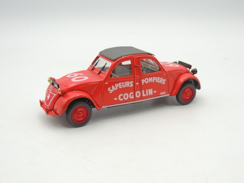 Norev citroën 2cv - -, sapeurs