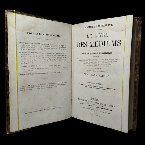 Rare 1862 allan kardec - -, le