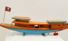 BATEAU. JONQUE LAOTIENNE