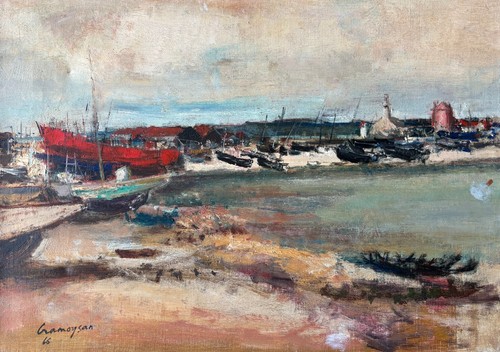 Tableau peinture huile - peinture,