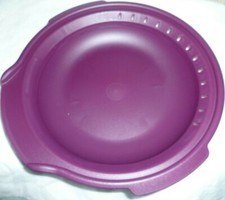 TUPPERWARE NEUF INSERT VIOLET POUR MICROVAP/ MICROGOURMET COLLECTOR