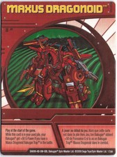Bakugan Card MAXUS DRAGONOID