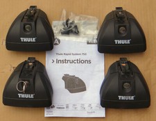 Thule Roof Bar 753 Low Profile Footpack Set for 3000 & 4000 series kits