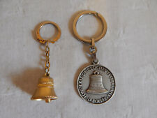 2 ""Bell Theme"" Keyrings - Bollée Orleans Bell Foundry