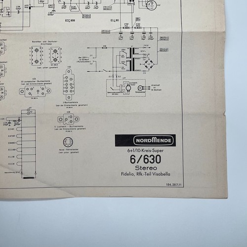 Wiring diagram nordmende - diagram,