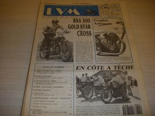 LA VIE DE LA MOTO LVM 91-15 09.91 BSA 500 GOLD STAR CROSS NEW MAP HENDERSON
