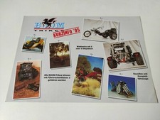 Boom Trikes 1995 Deutsche Prospectus Catalogue Brochure