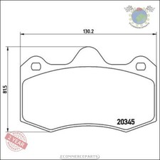 Kit Plaquettes Brembo Avant