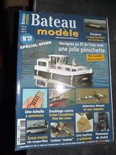GC Revue Bateau Modele HS n°27 Plan encarté Penichette / coupe filet / Chalut