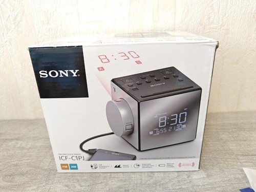 Radio réveil projecteur sony - radio,