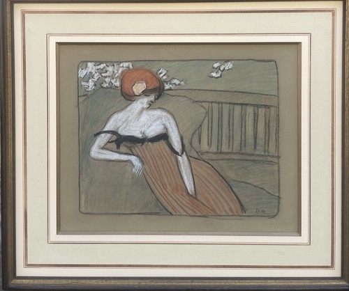 Tableau peinture cadre 20èm - peinture,
