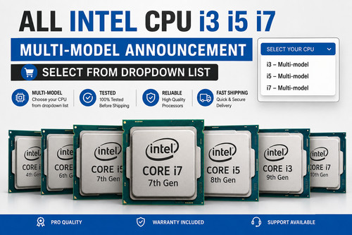 All intel cpu i7 - all,