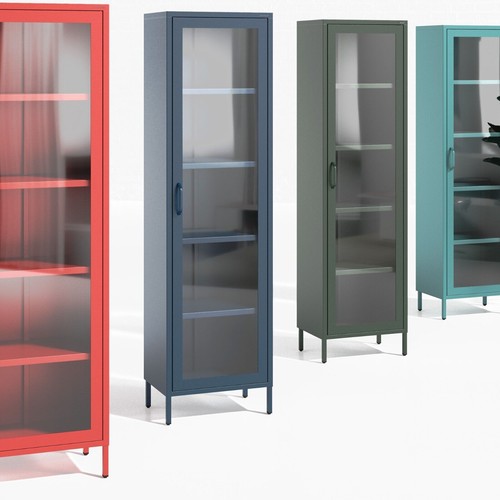 Armoire vitrine de - de,
