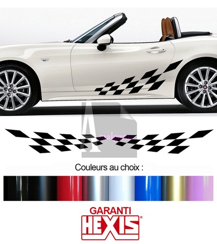 Bandes damier pour fiat - bandes,