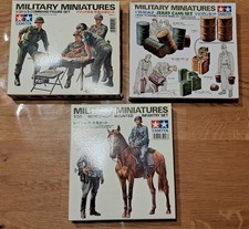 Lot 3 boites Tamiya 1/35e