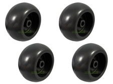 4 X Roue de support tondeuse