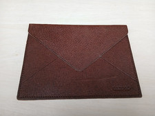 Pochette vintage en cuir