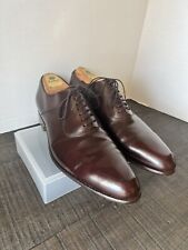 JM WESTON Model 446 Richelieu  Leather Mens Size US 8.5 Made in France