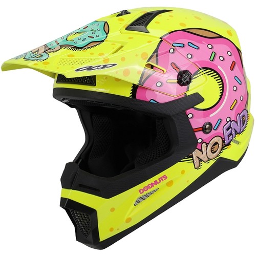 Casque cross enfant donuts - cross,