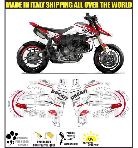 Autocollants hypermotard - autocollants, v2