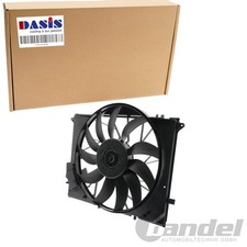 AKS DASIS Radiateur Ventilateur 525mm 380W Convient pour Mercedes-Benz CLASSE SL