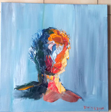 PORTRAIT ABSTRAIT  ART TABLEAU