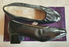 chaussures vintage en cuir