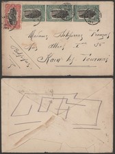 Belgian Congo - Cover to Tournai A648