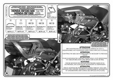 PLX174 GIVI Porte-Valises Latéral V35 pour Honda CB 1000/ABS 2006 2007 2008