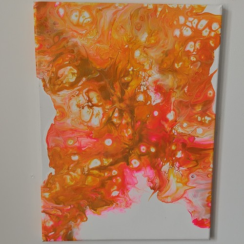 éruption solaire peinture - "Éruption, solaire,