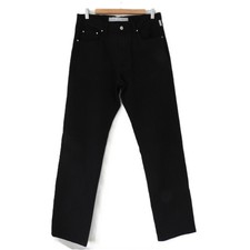 Versace Jeans Couture Jeans - Mens Black Polyamide Straight Leg 32W 34L Designer