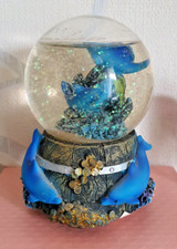 BOULE A NEIGE COLLECTION VINTAGE - DAUPHIN 13CM