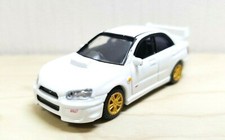 1/72 Epoch Capsule MTECH 2004 SUBARU IMPREZA WRX STI WHITE diecast car model 