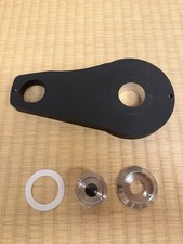 TechDAS Air Force III Premium Armboard GLANZ MH-124S USED JAPAN micro seiki RARE