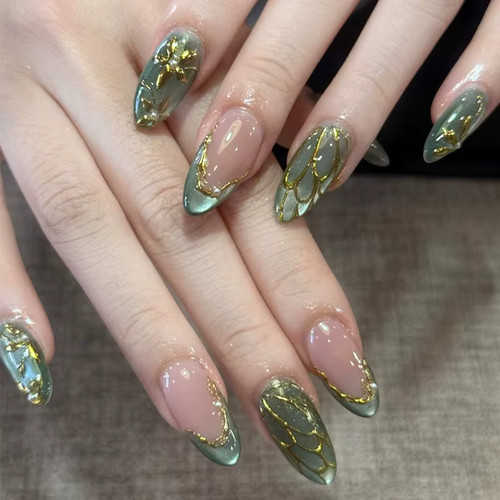 Ongles acrylique amande - ongles,