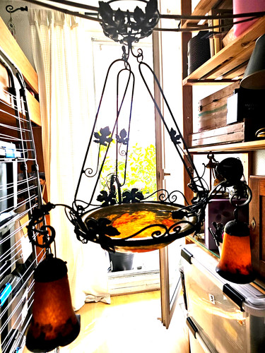 Rare suspension art déco - rare,